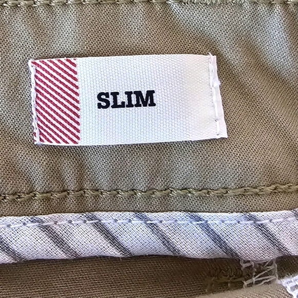 Dickies Slim Chino Boot Cut Tan Pants Size 8 Long - Picture 5 of 10